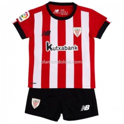Camisola Athletic Bilbao Criança Equipamento Primeiro 2022-2023 Manga Corta